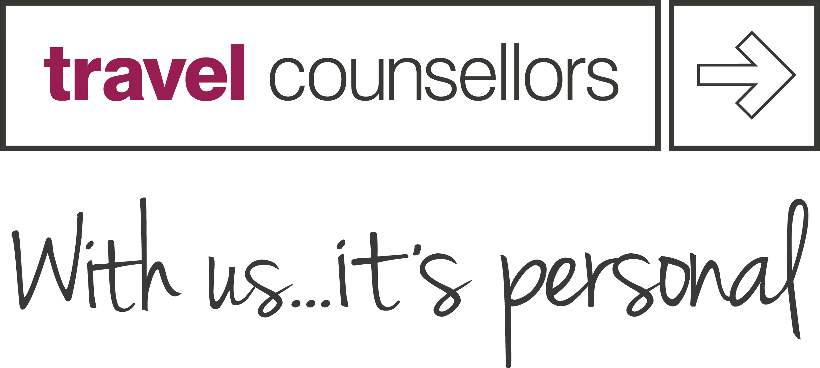 Travel Counsellors with us it's personal TCFullColour&straplow